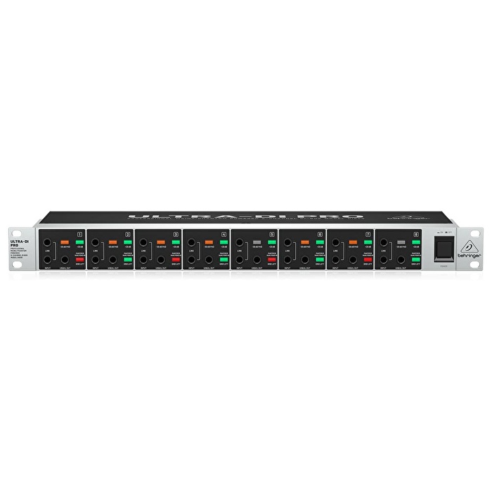 BEHRINGER DI800 V2 Professional Mains/Phantom Powered 8-Channel DI-Box